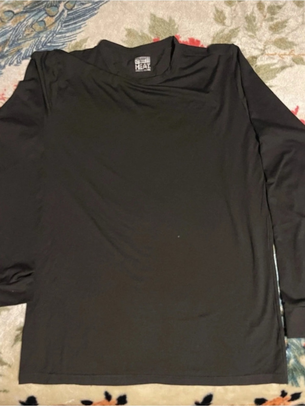 32 Degrees Black Long Sleeve Performance Shirt